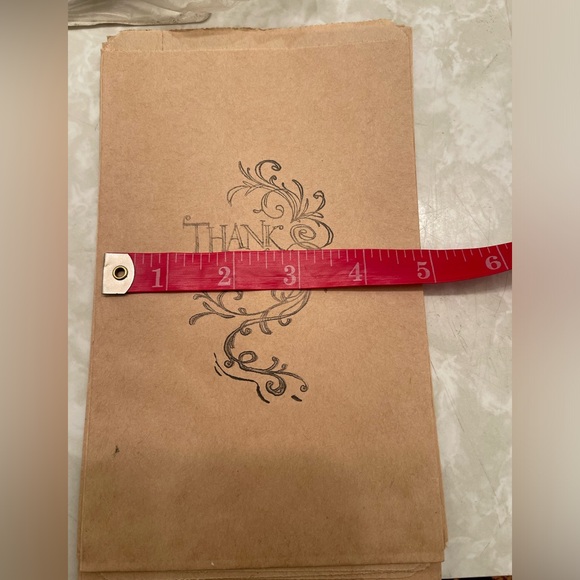 LOT of Craft Supplies colored staples, paperbag,party bag, sticker letter square - Picture 10 of 14